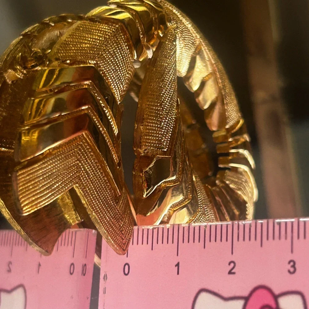 Vintage Monet gold brooch